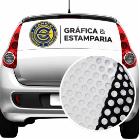 Adesivo Microperfurado M²