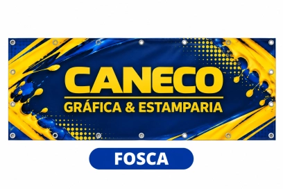 Lona 440g - Fosca Com Reforço e Ilhós
